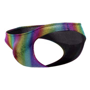 Doreanse Bikini Disco Briefs Low-Rise & Lean Cut Brief In Rainbow 1373 - SexyMenUnderwear.com