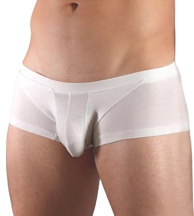 DOREANSE Boxer Adonis Hipster Trunk Soft Cotton White 1750 8 - SexyMenUnderwear.com