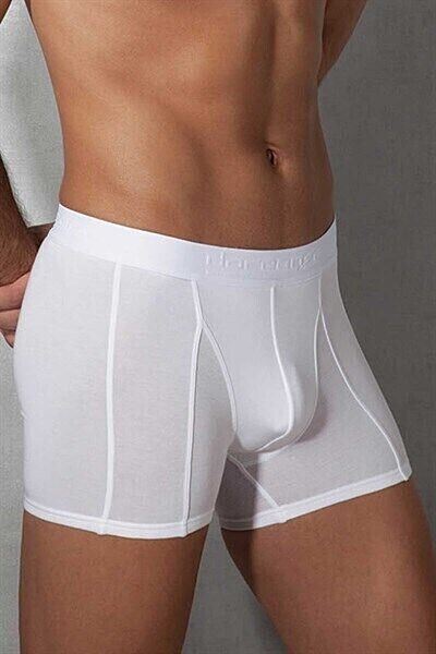 DOREANSE Boxer Casual Cotton Modal Boxer White 1755 10 - SexyMenUnderwear.com