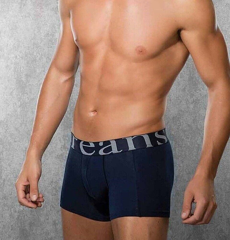 DOREANSE Boxer Cotton Modal Lycra Casual Mens Underwear Navy 1777 1 - SexyMenUnderwear.com