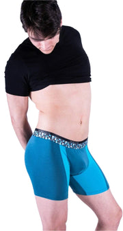 Doreanse Boxer Fitted Cotton And Modal Fabric Green Emerald 1710 5 - SexyMenUnderwear.com
