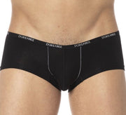 DOREANSE Boxer Hipster Mini Trunk Micro-Modal Black 1781 7 - SexyMenUnderwear.com
