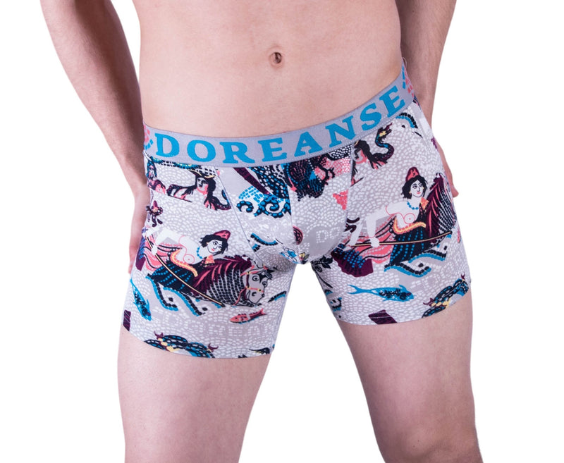 DOREANSE Boxer Poseidon Long Mens Boxers Trunk 1806 8 - SexyMenUnderwear.com