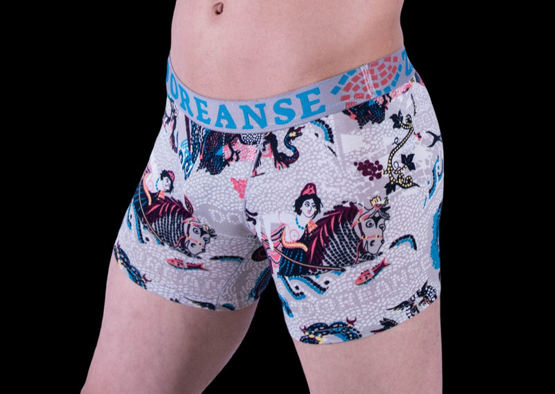 DOREANSE Boxer Poseidon Long Mens Boxers Trunk 1806 8 - SexyMenUnderwear.com