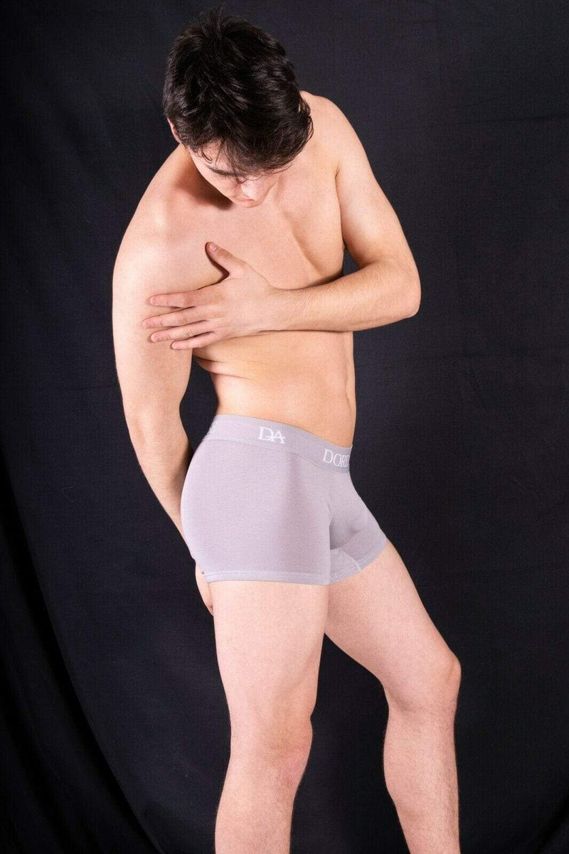 Doreanse Boxer Shorty Casual Cotton Blend Boxer Grey 1767 6 - SexyMenUnderwear.com