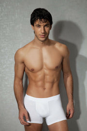 Doreanse Boxer Shorty Casual Cotton Blend Boxer white 1767 6 - SexyMenUnderwear.com