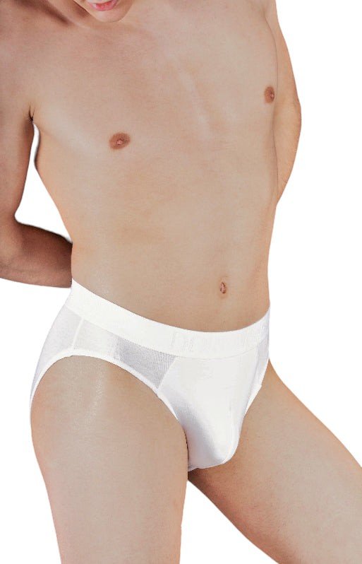 DOREANSE Briefs Modal Cotton Classic White Brief 1323 4 - SexyMenUnderwear.com