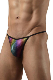 Doreanse Disco Thongs Rainbow Minimal String 1300 17 - SexyMenUnderwear.com
