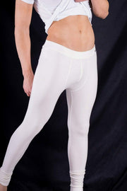 DOREANSE Long John Pants leggings Thermal Viloft Anti Humidy White 1965 2A - SexyMenUnderwear.com