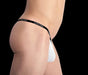 DOREANSE Mens Micro-Modal White G-String 1330 21 - SexyMenUnderwear.com