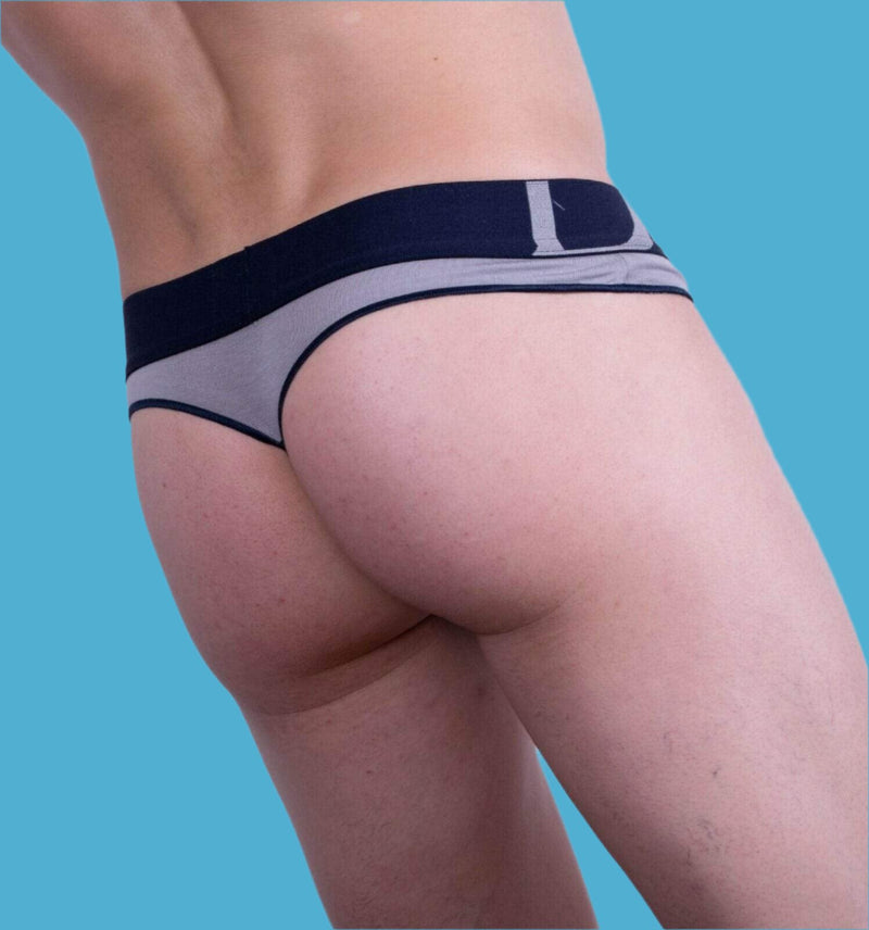 DOREANSE Mens Thong Underwear G-String Homme Herren Tanga Grey 1250 7 - SexyMenUnderwear.com