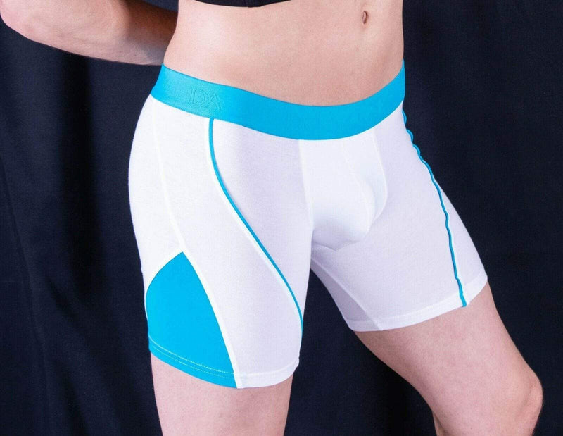 Doreanse Micro Modal Casual Cotton Boxers Blue-White Combo 1754 10 - SexyMenUnderwear.com