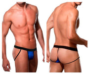 Doreanse String Jock Quick-Dry Super Sleek Cobalt Blue Jockstrap 1219 - SexyMenUnderwear.com