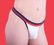 Doreanse Thong Metro Low Cut Tangas Anatomical Fit White 1218 13 - SexyMenUnderwear.com