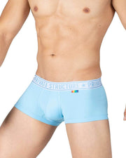 Duo Pack Private Structure Boxer Trunk Happy Dream Atlantic Blue + Yellow 4386 - SexyMenUnderwear.com