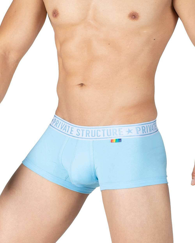 Duo Pack Private Structure Boxer Trunk Happy Dream Atlantic Blue + Yellow 4386 - SexyMenUnderwear.com