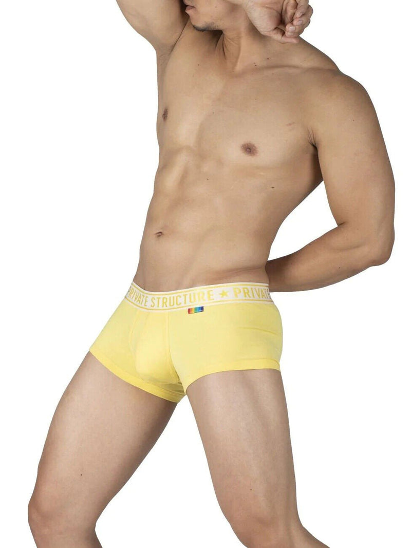 Duo Pack Private Structure Boxer Trunk Happy Dream Atlantic Blue + Yellow 4386 - SexyMenUnderwear.com