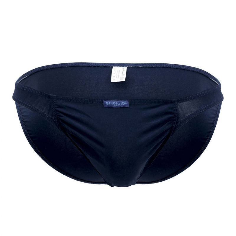 ErgoWear Bikini Brief FEEL GR8 Stretchy Microfiber Night Blue 1085 12 - SexyMenUnderwear.com