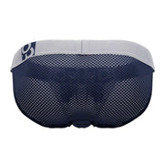 ErgoWear Bikini Brief MAX Mesh Pouch Stretchy Sports Briefs Dark Blue 1208 56 - SexyMenUnderwear.com