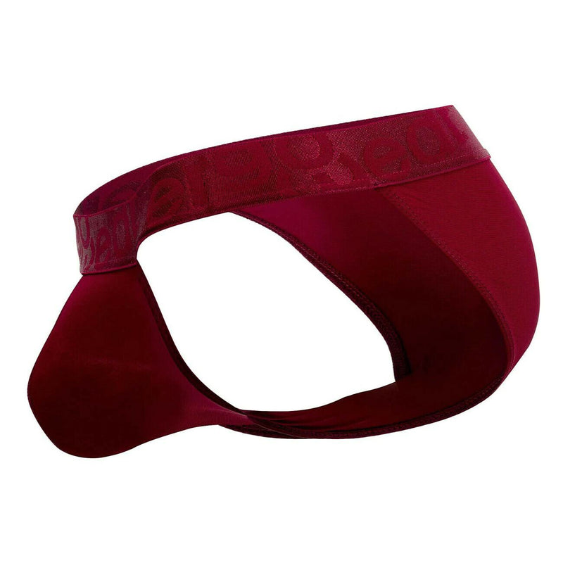 ErgoWear Bikini Brief MAX XV Quick Dry Low-Rise Briefs Burgundy 1170 31 - SexyMenUnderwear.com