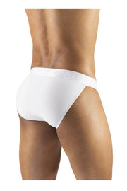 ErgoWear Bikini Briefs MAX XV Resilient Quick-Dry Low-Rise Brief White 1178 31 - SexyMenUnderwear.com