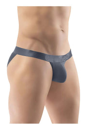 ErgoWear Bikini Briefs MAX XX Low-Rise Lean Cut in Dark Gray 1287 65 - SexyMenUnderwear.com