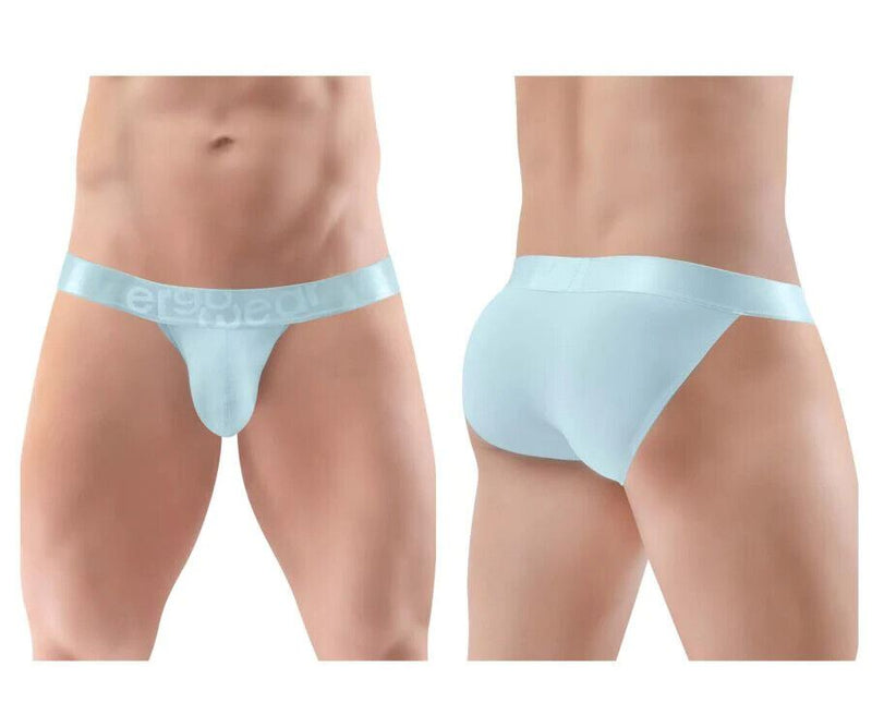 ErgoWear Bikini Briefs MAX XX Low-Rise Lean Cut in Light Aqua 1299 65 - SexyMenUnderwear.com