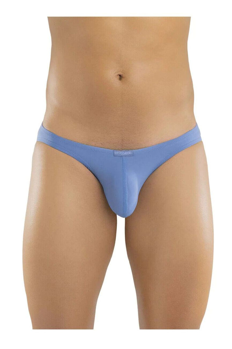 ErgoWear Bikini Briefs X4D Lightweight Fabric Stonewash Blue 1162 34 - SexyMenUnderwear.com