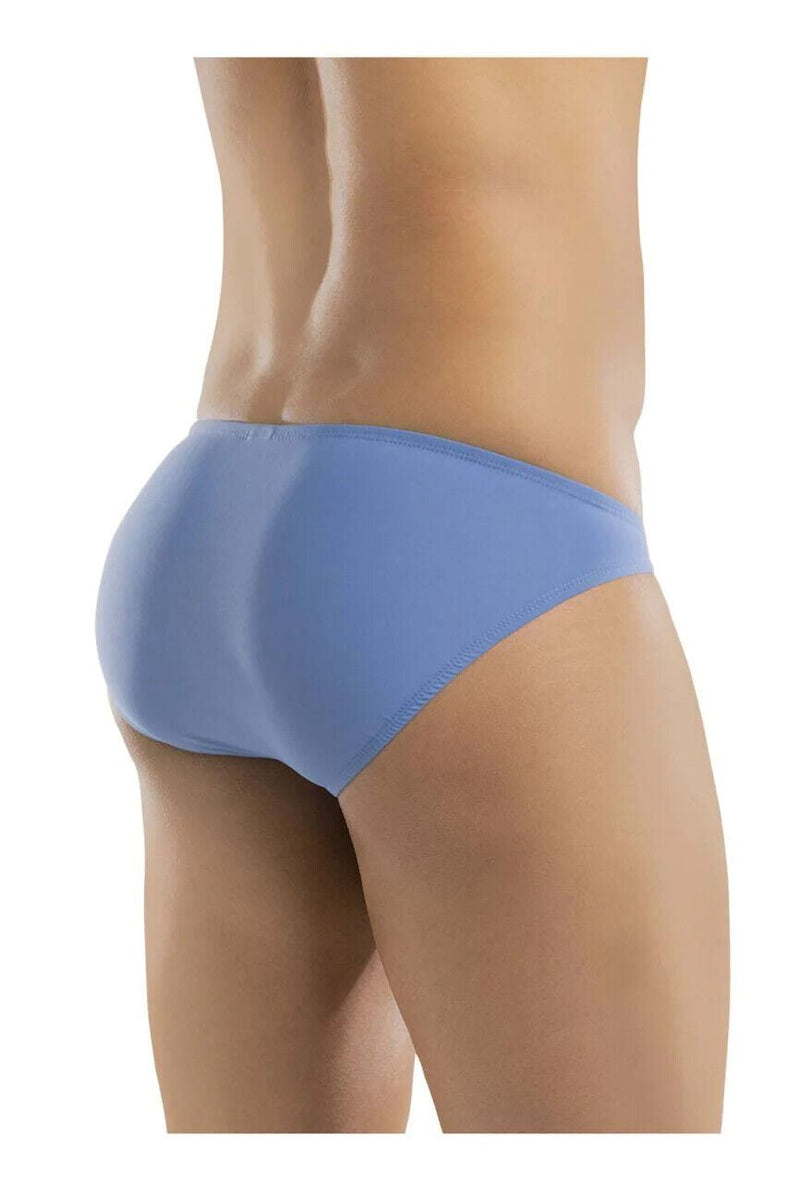 ErgoWear Bikini Briefs X4D Lightweight Fabric Stonewash Blue 1162 34 - SexyMenUnderwear.com