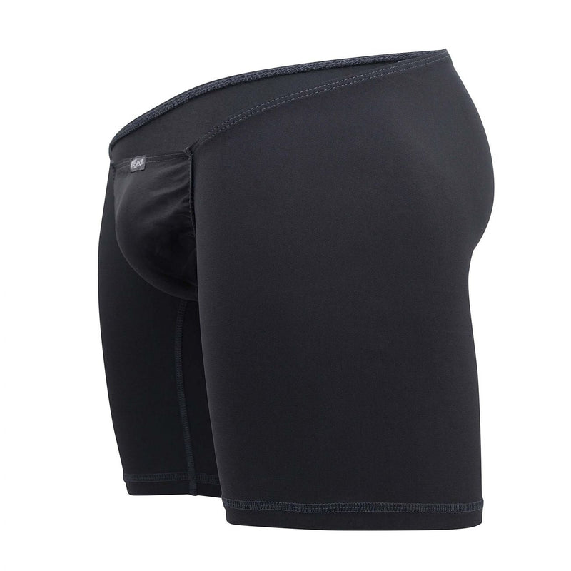 ErgoWear Boxer Briefs FEEL GR8 Quick-Dry Soft Long Boxer Dark Gray 1134 45 - SexyMenUnderwear.com