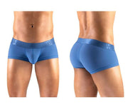 ErgoWear Boxer Briefs MAX XV Silky Boxer Stetchy Microfiber Stone Blue 1175 32 - SexyMenUnderwear.com