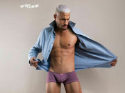 ErgoWear Boxer FEEL GR8 Mini Boxer Trunk Dusty Pink 1094 7 - SexyMenUnderwear.com