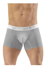 ErgoWear Boxer HIP Trunks Low-Rise Stretchy Boxer Seamed Pouch Mid Gray 1367 - SexyMenUnderwear.com