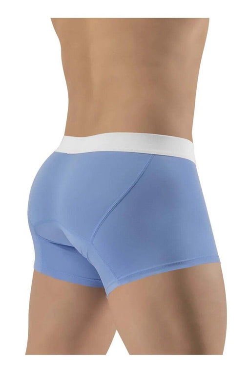 ErgoWear Boxer HIP Trunks Low-Rise Stretchy Boxer Seamed Pouch Placid Blue 1370 - SexyMenUnderwear.com