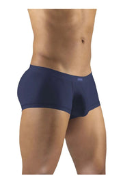 ERGOWEAR Boxer Trunks SLK Body-Defining Seamed Pouch Boxer Navy Blue 1149 45 - SexyMenUnderwear.com