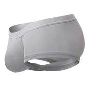ERGOWEAR Boxer Trunks SLK Body-Defining Seamed Pouch Boxer Silver 1141 6 - SexyMenUnderwear.com