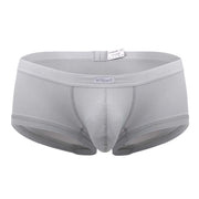 ERGOWEAR Boxer Trunks SLK Body-Defining Seamed Pouch Boxer Silver 1141 6 - SexyMenUnderwear.com