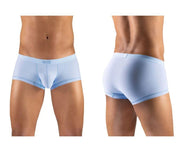 ERGOWEAR Boxer Trunks SLK Body-Defining Seamed Pouch Boxer Sky Blue 1145 24 - SexyMenUnderwear.com