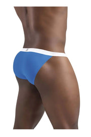 ErgoWear Briefs Bikini-Cut SLK Ergonomically-Shaped Pouch Calypso Blue 1372 11 - SexyMenUnderwear.com