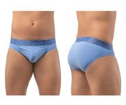 ErgoWear Briefs FEEL XV Super Silky Stretch Stonewash Blue Microfiber 1204 54 - SexyMenUnderwear.com