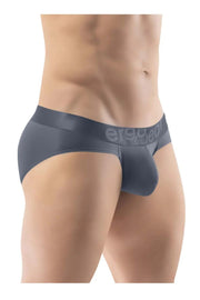ErgoWear Briefs MAX XX Stretchy Microfiber Brief Dark Gray 1288 68 - SexyMenUnderwear.com