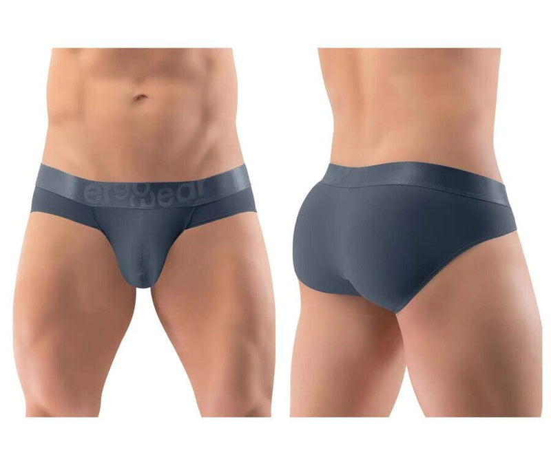 ErgoWear Briefs MAX XX Stretchy Microfiber Brief Dark Gray 1288 68 - SexyMenUnderwear.com