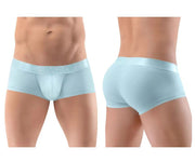 ErgoWear Elastic Boxer Trunks MAX XX 3D-Pouch Hyper Soft Fabric in Aqua 1301 64 - SexyMenUnderwear.com