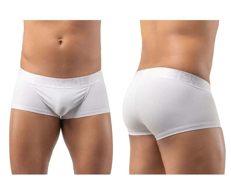 ErgoWear FEEL XV Trunks Body-Defining Full-Coverage Boxer Optic White 1201 53 - SexyMenUnderwear.com