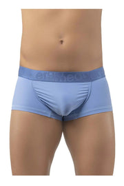ErgoWear FEEL XV Trunks Body-Defining Full-Coverage Boxer Stonewash Blue 1205 53 - SexyMenUnderwear.com