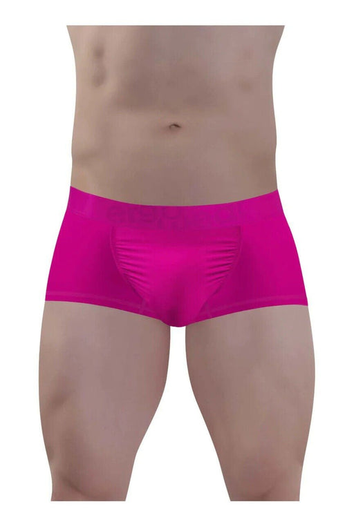 ErgoWear Feel XX Boxer Trunks Stretch Contoured Pouch Raspberry Pink 1403 - SexyMenUnderwear.com