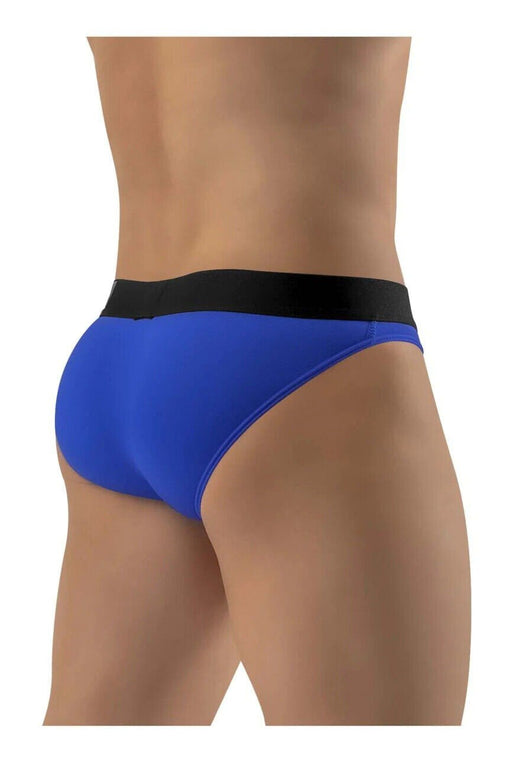 ErgoWear Hip Bikini Brief Super Soft Low-Rise Briefs in Electric Blue 1360 - SexyMenUnderwear.com