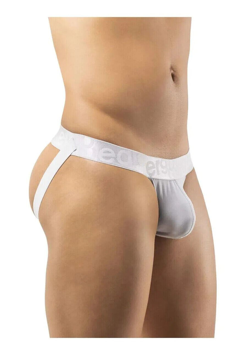ErgoWear Jockstrap MAX XV With Extra Soft Athletic Support Silver 1192 41 - SexyMenUnderwear.com