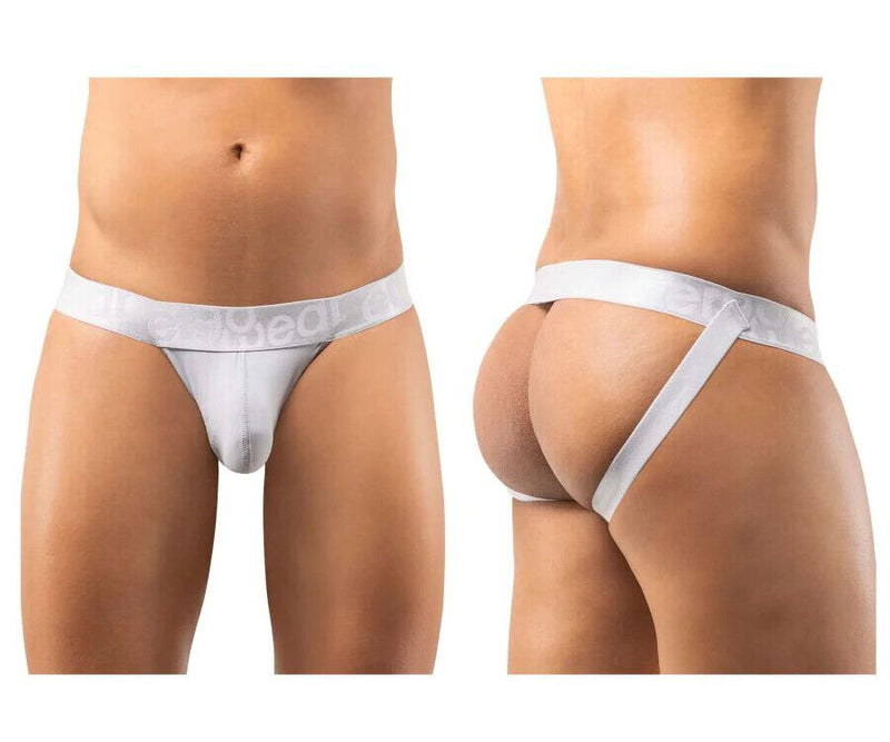 ErgoWear Jockstrap MAX XV With Extra Soft Athletic Support Silver 1192 41 - SexyMenUnderwear.com