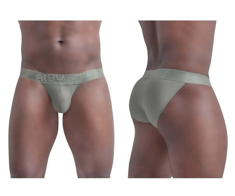 ErgoWear Low-Rise Bikini Briefs MAX XX Lean Cut Brief Smoke Green 1331 80 - SexyMenUnderwear.com